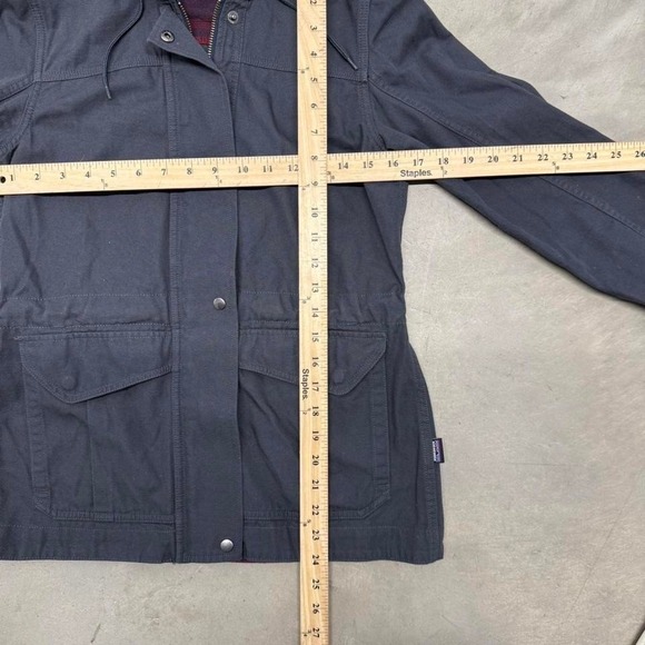 Vintage Patagonia prairie jacket size XS sherpa hood flannel lining - Picture 3 of 4